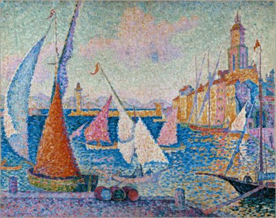Saint-Tropez, il molo da Paul Signac